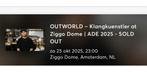OUTWORLD Klangkuenstler Ziggo Dome ADE te koop, Drie personen of meer, Oktober