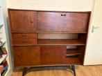 Vintage Mid-Century Dressoir / highboard, Antiek en Kunst, Antiek | Meubels | Kasten, Ophalen