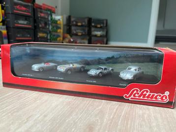 Schuco porsche limeted edition 1:72 4-pack beschikbaar voor biedingen