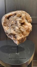 Speciale amethist/agaat op standaard, Verzamelen, Mineralen en Fossielen, Ophalen of Verzenden