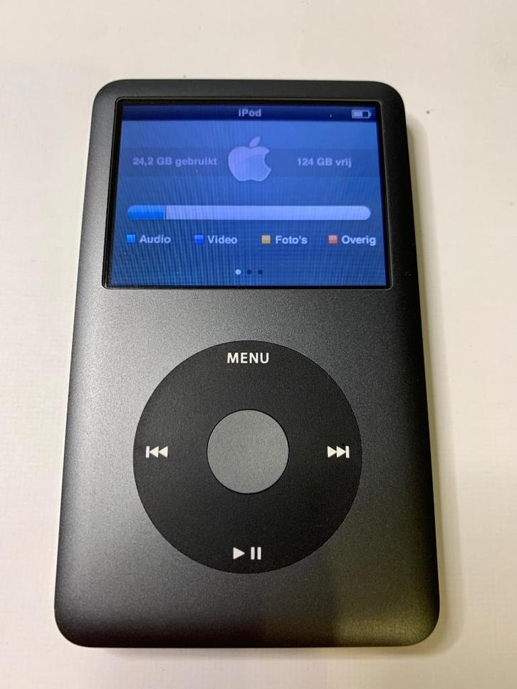 iPod classic (7e gen) 160GB/256GB/512GB, Audio, Tv en Foto, Mp3-spelers | Apple iPod, Refurbished, Classic, 40 GB en meer, Overige kleuren