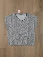 NIEUW Top zwart wit elastiek | 42 | NED, Wit, Maat 42/44 (L), Nieuw, Ophalen of Verzenden