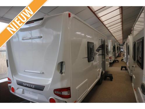 Sprite Cruzer 540 SR EXTRA HOGE KORTING?, Caravans en Kamperen, Caravans, Bedrijf, tot en met 4, 1250 - 1500 kg, Overige, Sprite