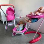 Speelgoed Baby Born Kinderwagen maxicosi en kinderstoel, Ophalen of Verzenden, Zo goed als nieuw, Meisje