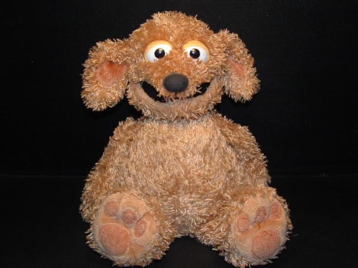 RUBO TOYS SESAME WORKSHOP SESAMSTRAAT HOND TOMMY, Kinderen en Baby's, Speelgoed | Knuffels en Pluche, Nieuw, Overige typen, Verzenden