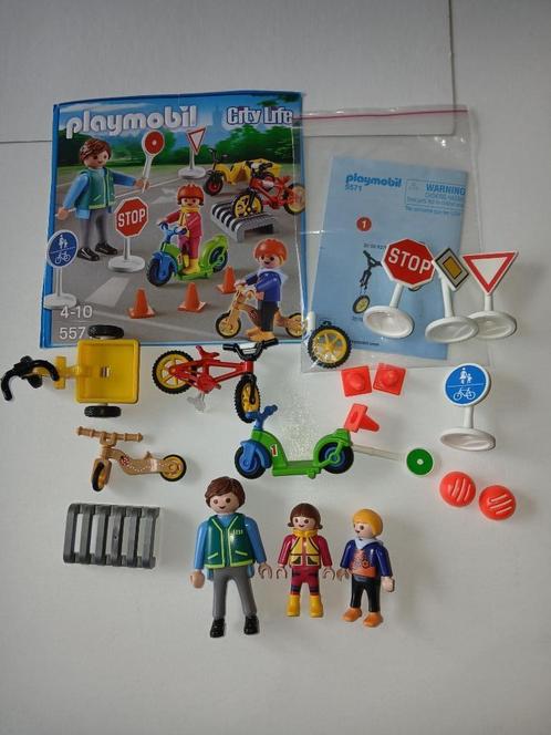 Playmobil 5571 Veilig in het verkeer, Kinderen en Baby's, Speelgoed | Playmobil, Zo goed als nieuw, Complete set, Ophalen of Verzenden