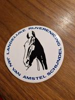 4976 Sticker Landelijke Rijvereniging Jan van Andel, Ophalen of Verzenden, Zo goed als nieuw