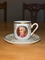 Limoges Porselein Kop en Schotel, Antiek en Kunst, Antiek | Servies los, Ophalen of Verzenden