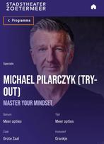 Ticket theatershow van Michael Pilarczyk - 25 september 2025, Tickets en Kaartjes, Eén persoon