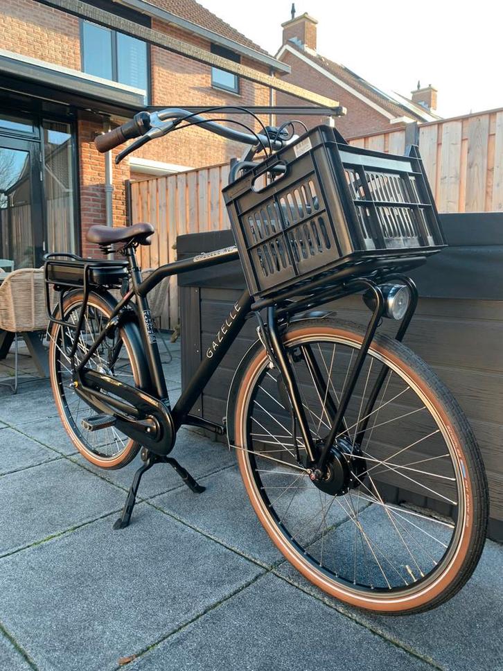 Zeer nette Gazelle heavy duty elektrische transport fiets, Fietsen en Brommers, Fietsen | Heren | Herenfietsen, Gebruikt, Gazelle