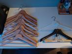 13 kledinghangers, Kleding | Dames, Kledinghangers, Ophalen, Zo goed als nieuw, Hout, Volwassenen