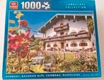 King puzzel 1000 stukjes - bavarian alps germany, Ophalen of Verzenden, Gebruikt