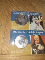 Zilveren Herdenkingsmunten Beatrix & Michiel de Ruyter, Ophalen, Setje, Koningin Beatrix, Zilver