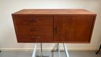 Vintage Teak Kastje Kast Design Deens Jaren 50 60 70, Ophalen, Gebruikt, 65 cm of meer, Minder dan 55 cm