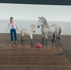Schleich dierenarts set te koop., Ophalen of Verzenden, Zo goed als nieuw, Paard, Beeldje of Figuurtje