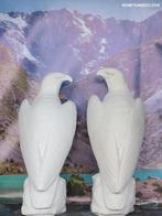 Set valken groot. ( 1 X links en 1 X rechs ), Ophalen, Nieuw, Beton, Dierenbeeld