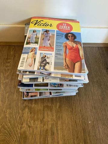 La Maison Victor naaitijdschriften uitgebreide collectie beschikbaar voor biedingen