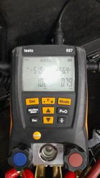 Testo 557 digitale manifold inbedrijfstelling airco, Ophalen, Zo goed als nieuw, Inhoud