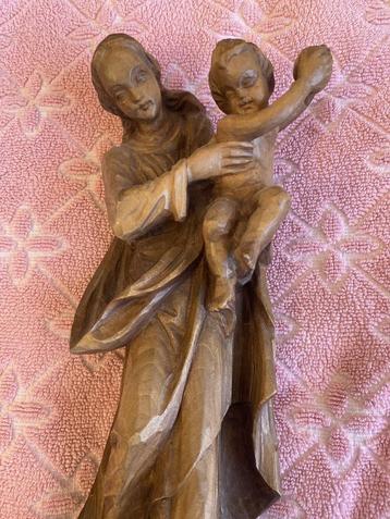 Oberammergauer Schnitzerei Bergmann Madonna beschikbaar voor biedingen