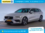 Volvo V60 2.0 T4 Momentum Pro Aut. [ LED Half leder Stoelver, 15 km/l, 1969 cc, 1603 kg, Zilver of Grijs