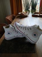 Converse All Star Leer Wit Maat 39, Wit, Converse, Ophalen of Verzenden, Sneakers of Gympen