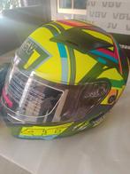 Nieuw in doos vr46 Rossi lookalike, Motoren, Systeemhelm, Ophalen of Verzenden, L, Nieuw met kaartje