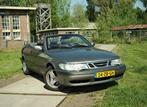 Saab 9-3 2.0 T Cabrio 2002, Auto's, Voorwielaandrijving, Climate control, Zwart, 4 cilinders