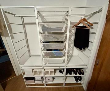 IKEA JONAXEL Kledingkast - Wit beschikbaar voor biedingen
