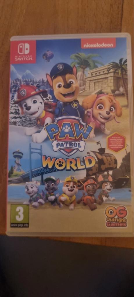 Paw Patrol World - Nintendo Switch, Spelcomputers en Games, Games | Nintendo Switch, Zo goed als nieuw, Avontuur en Actie, 1 speler