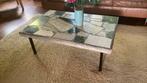 Salontafel, mozaïek in steen, 100 x 67 x 40 cm (b x l x h), Ophalen, Overige materialen, Gebruikt, 50 tot 100 cm