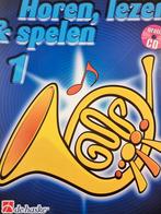 Horen, Lezen & Spelen 1 - Muziekboek met CD.Hoorn., Piano, Klassiek, Les of Cursus, Ophalen of Verzenden