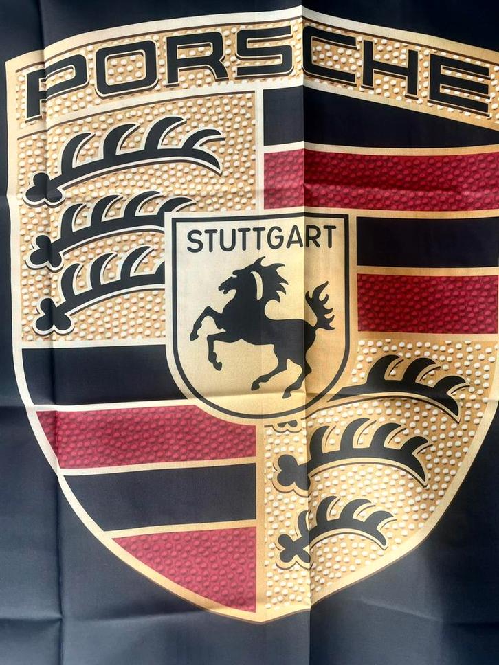 *** Grote Porsche vlag 150x90cm, Auto diversen, Overige Auto diversen, Ophalen of Verzenden