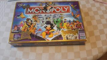 bordspel Monopoly Disney 3d Kasteel Monopolie z regels  beschikbaar voor biedingen