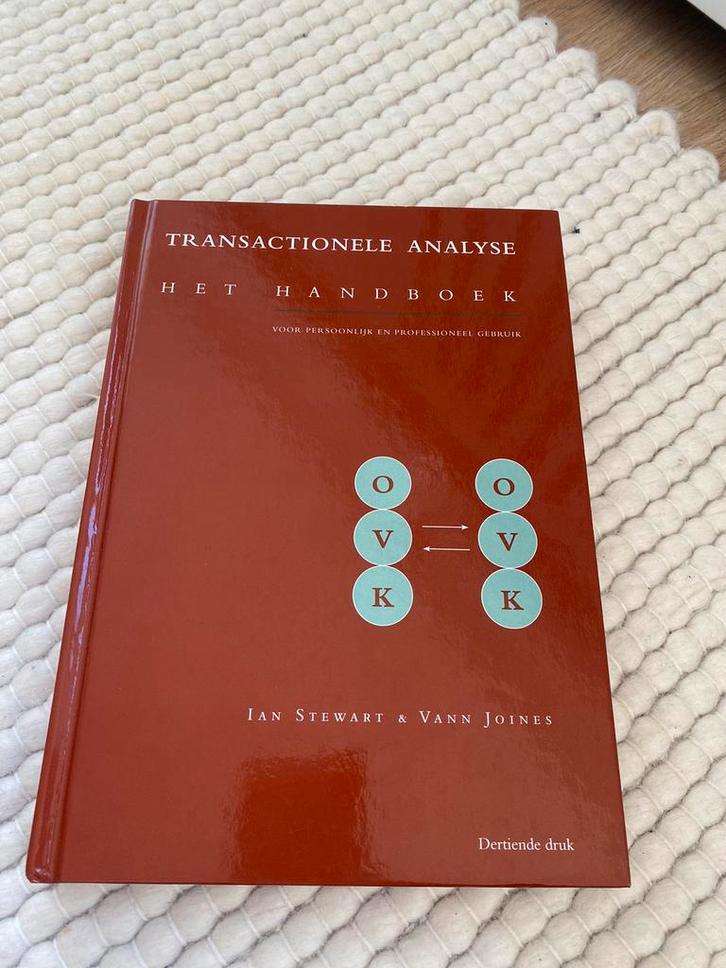 NIEUW V. Joines - Transactionele Analyse, Boeken, Psychologie, Zo goed als nieuw, Ontwikkelingspsychologie, Ophalen of Verzenden