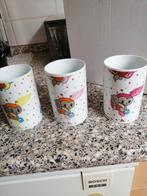 Kindermokken 3x nieuw heel leuk zie alle foto's, Ophalen of Verzenden, Nieuw, Glas, Overige stijlen