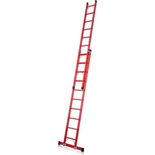GFK opsteekladder 2x12, Doe-het-zelf en Verbouw, Steigers, Nieuw, Overige typen, 5 meter of hoger, Ophalen