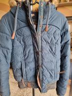 Naketano winterjas, blauw/groen., Kleding | Dames, Jassen | Winter, Ophalen of Verzenden, Zo goed als nieuw, Maat 34 (XS) of kleiner