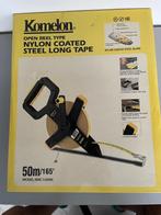 Meetband Komelon 50m Nylon Coated steel long tape, Ophalen, Nieuw, Afstand