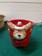 bloempot kerst,aardewerk, Diversen, Kerst, Ophalen of Verzenden, 'T Olde Gre-j, Info@toldegrej.nl, Endepoelstraat 20f Didam