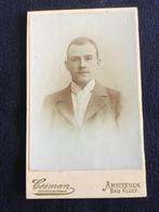 CDV, Man, Cosman, Amsterdam-Bad Kleef, Carte de Visite, Ophalen of Verzenden, Voor 1940, Gebruikt, Foto