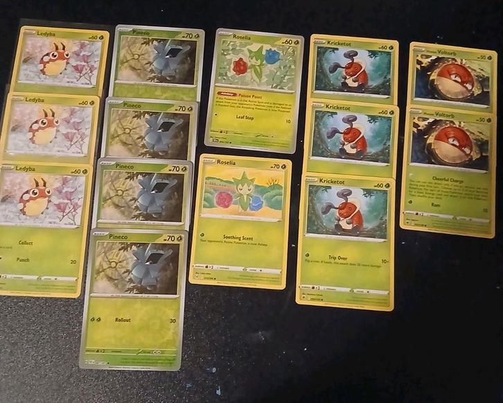 Pokemon nature element kaarten, Hobby en Vrije tijd, Verzamelkaartspellen | Pokémon, Zo goed als nieuw, Meerdere kaarten, Ophalen of Verzenden