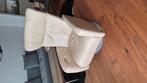 Prominent relaxfauteuil leder, Huis en Inrichting, Fauteuils, Ophalen, Gebruikt, 75 tot 100 cm, 50 tot 75 cm