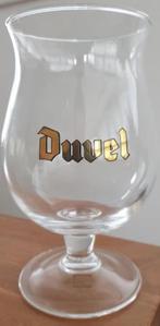 4 klassieke Duvel glazen met gouden letters, Verzamelen, Biermerken, Ophalen of Verzenden, Zo goed als nieuw, Glas of Glazen, Duvel