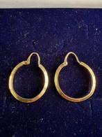 Gouden 14 krt creolen, Ophalen, Zo goed als nieuw, Goud