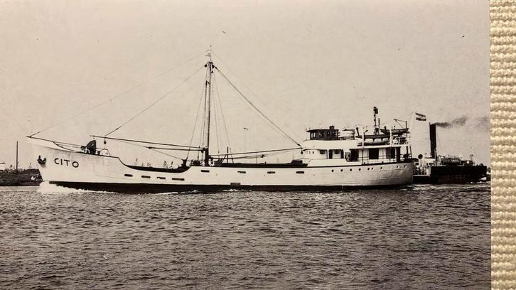 CITO   1938 werf Foxhol Foto  pont Buitenhuizen, Verzamelen, Scheepvaart, Ophalen of Verzenden