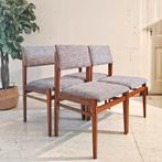 TOPFORM vintage eetkamerstoelen refurbished, Huis en Inrichting, Ophalen, Hout, Bruin, Devintagerie