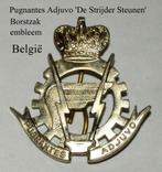 Ep33 - embleem pugnantes adjuvo - de strijder steunen -, Ophalen of Verzenden, Overige soorten, Overige gebieden, Embleem of Badge
