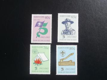 SURINAME 1983; serie PADVINDERIJ beschikbaar voor biedingen