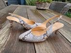 Pumps hakschoenen maat 39 Slangenprint merk Di Lauro, Pumps, Beige, Ophalen of Verzenden, Di Lauro