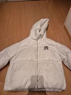 Witte Tommy Hilfiger Puffer Jas - Maat S, Wit, Ophalen of Verzenden, Maat 36 (S), Gedragen